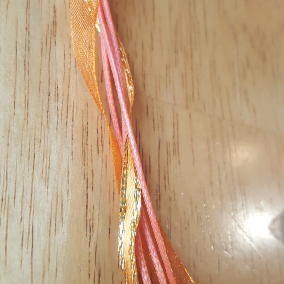 NWOT 18" red sparkly stone heart necklace! - Picture 4 of 5